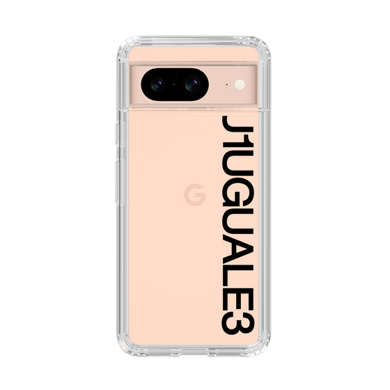 Slim Protection Case for Google Pixel 8［ 1PIU1UGUALE3 - Logo - Black ］