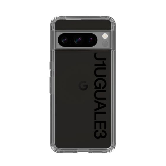 Slim Protection Case for Google Pixel 8 Pro［ 1PIU1UGUALE3 - Logo - Black ］