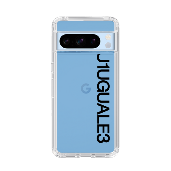 Slim Protection Case for Google Pixel 8 Pro［ 1PIU1UGUALE3 - Logo - Black ］