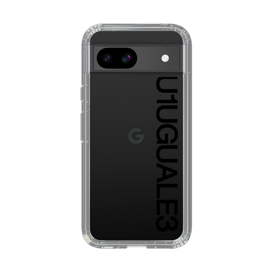 Slim Protection Case for Google Pixel 8a［ 1PIU1UGUALE3 - Logo - Black ］