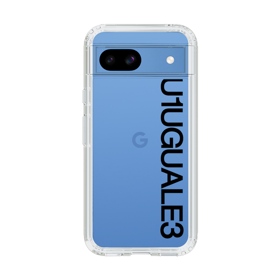 Slim Protection Case for Google Pixel 8a［ 1PIU1UGUALE3 - Logo - Black ］