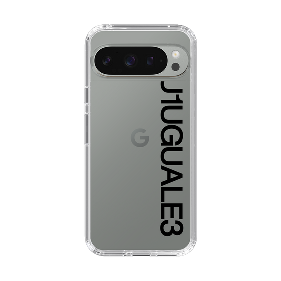 Slim Protection Case for Google Pixel 9 Pro［ 1PIU1UGUALE3 - Logo - Black ］