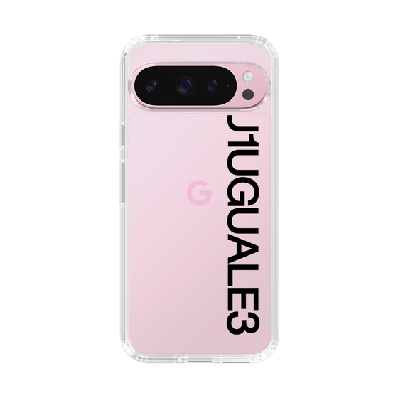 Slim Protection Case for Google Pixel 9 Pro［ 1PIU1UGUALE3 - Logo - Black ］