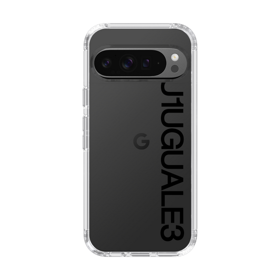 Slim Protection Case for Google Pixel 9 Pro XL［ 1PIU1UGUALE3 - Logo - Black ］