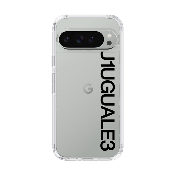 Slim Protection Case for Google Pixel 9 Pro XL［ 1PIU1UGUALE3 - Logo - Black ］