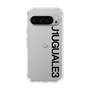 Slim Protection Case for Google Pixel 9 Pro XL［ 1PIU1UGUALE3 - Logo - Black ］