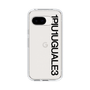 Slim Protection Case for Google Pixel 9a［ 1PIU1UGUALE3 - Logo - Black ］
