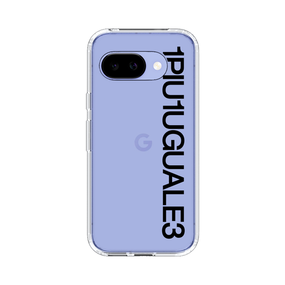 Slim Protection Case for Google Pixel 9a［ 1PIU1UGUALE3 - Logo - Black ］