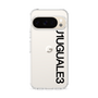 Slim Protection Case［ 1PIU1UGUALE3 - Logo - Black ］