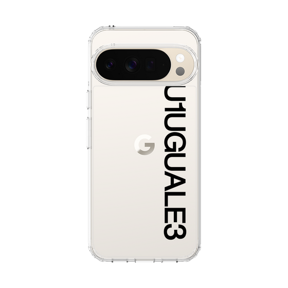 Slim Protection Case［ 1PIU1UGUALE3 - Logo - Black ］