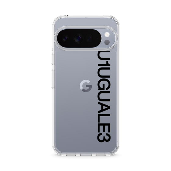 Slim Protection Case［ 1PIU1UGUALE3 - Logo - Black ］