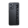 Slim Protection Case for OPPO Reno7 A［ 1PIU1UGUALE3 - Logo - Black ］