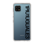 Slim Protection Case for SHARP AQUOS sense6［ 1PIU1UGUALE3 - Logo - Black ］
