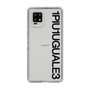 Slim Protection Case for SHARP AQUOS zero6［ 1PIU1UGUALE3 - Logo - Black ］