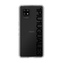 Slim Protection Case for SHARP AQUOS zero6［ 1PIU1UGUALE3 - Logo - Black ］
