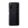 Slim Protection Case for SONY Xperia 10 III［ 1PIU1UGUALE3 - Logo - Black ］