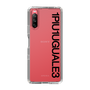 Slim Protection Case for SONY Xperia 10 III［ 1PIU1UGUALE3 - Logo - Black ］