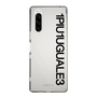 Slim Protection Case for SONY Xperia 5［ 1PIU1UGUALE3 - Logo - Black ］