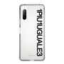 Slim Protection Case for SONY Xperia 10 II［ 1PIU1UGUALE3 - Logo - Black ］