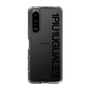 Slim Protection Case for SONY Xperia 5 III［ 1PIU1UGUALE3 - Logo - Black ］