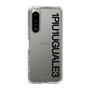 Slim Protection Case for SONY Xperia 5 III［ 1PIU1UGUALE3 - Logo - Black ］