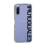 Slim Protection Case for SONY Xperia 10 IV［ 1PIU1UGUALE3 - Logo - Black ］