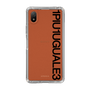 Slim Protection Case for SONY Xperia Ace III［ 1PIU1UGUALE3 - Logo - Black ］