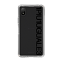 Slim Protection Case for SONY Xperia Ace III［ 1PIU1UGUALE3 - Logo - Black ］