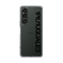 Slim Protection Case for SONY Xperia 1 V［ 1PIU1UGUALE3 - Logo - Black ］