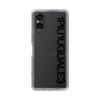 Slim Protection Case for SONY Xperia 5 V［ 1PIU1UGUALE3 - Logo - Black ］