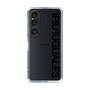 Slim Protection Case for SONY Xperia 1 VI［ 1PIU1UGUALE3 - Logo - Black ］