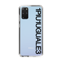 Slim Protection Case for Samsung Galaxy S20+［ 1PIU1UGUALE3 - Logo - Black ］
