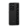Slim Protection Case for Samsung Galaxy S21 Ultra 5G［ 1PIU1UGUALE3 - Logo - Black ］