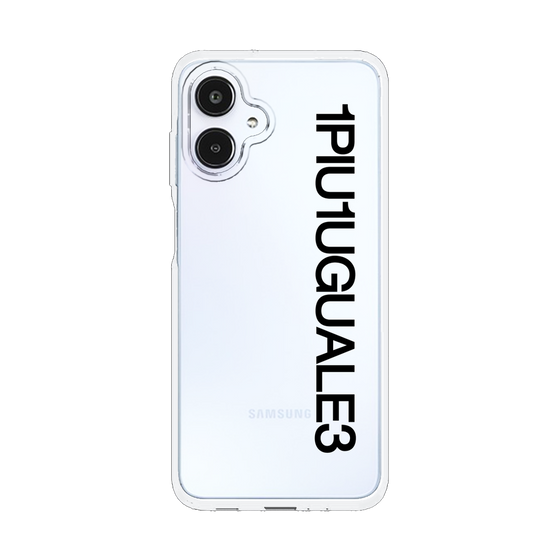 Slim Protection Case［ 1PIU1UGUALE3 - Logo - Black ］