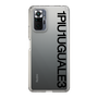 Slim Protection Case for Xiaomi Redmi Note 10 Pro［ 1PIU1UGUALE3 - Logo - Black ］