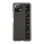 Slim Protection Case for Xiaomi Mi 11 Lite 5G［ 1PIU1UGUALE3 - Logo - Black ］