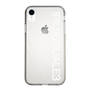 Slim Protection Case for Apple iPhone XR［ 1PIU1UGUALE3 - Logo - White ］