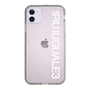 Slim Protection Case for Apple iPhone 11［ 1PIU1UGUALE3 - Logo - White ］