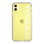 Slim Protection Case for Apple iPhone 11［ 1PIU1UGUALE3 - Logo - White ］