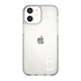 Slim Protection Case for Apple iPhone 12 mini［ 1PIU1UGUALE3 - Logo - White ］
