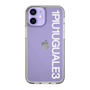 Slim Protection Case for Apple iPhone 12 mini［ 1PIU1UGUALE3 - Logo - White ］