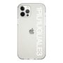 Slim Protection Case for Apple iPhone 12 Pro［ 1PIU1UGUALE3 - Logo - White ］