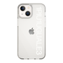 Slim Protection Case for Apple iPhone 13 mini［ 1PIU1UGUALE3 - Logo - White ］