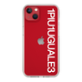 Slim Protection Case for Apple iPhone 13［ 1PIU1UGUALE3 - Logo - White ］