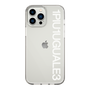 Slim Protection Case for Apple iPhone 13 Pro Max［ 1PIU1UGUALE3 - Logo - White ］
