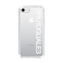 Slim Protection Case for Apple iPhone 7［ 1PIU1UGUALE3 - Logo - White ］