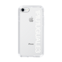 Slim Protection Case for Apple iPhone 8［ 1PIU1UGUALE3 - Logo - White ］