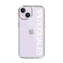 Slim Protection Case for Apple iPhone 14［ 1PIU1UGUALE3 - Logo - White ］