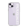 Slim Protection Case for Apple iPhone 14 Plus［ 1PIU1UGUALE3 - Logo - White ］