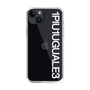 Slim Protection Case for Apple iPhone 14 Plus［ 1PIU1UGUALE3 - Logo - White ］